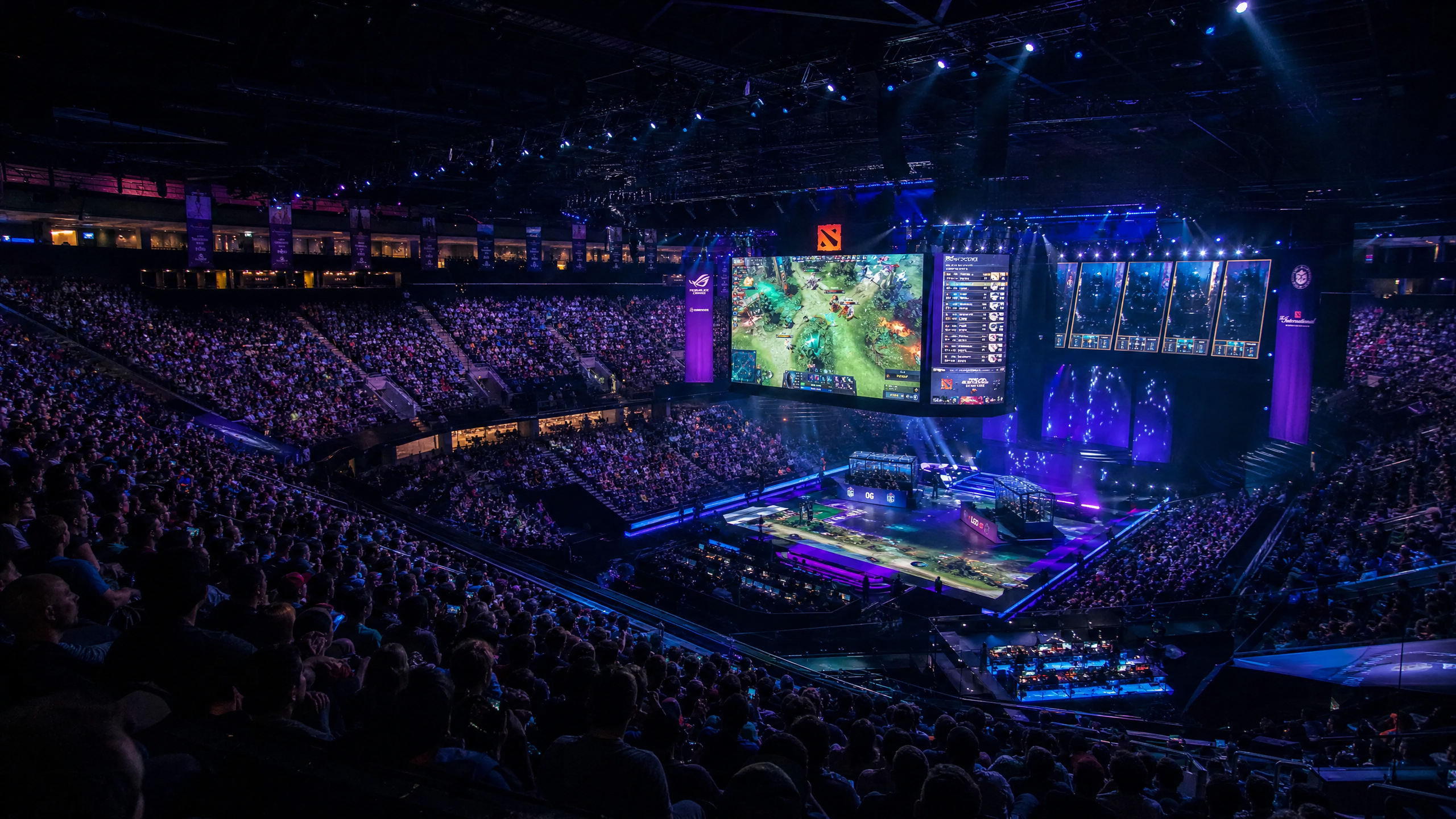 Esports tournament arena